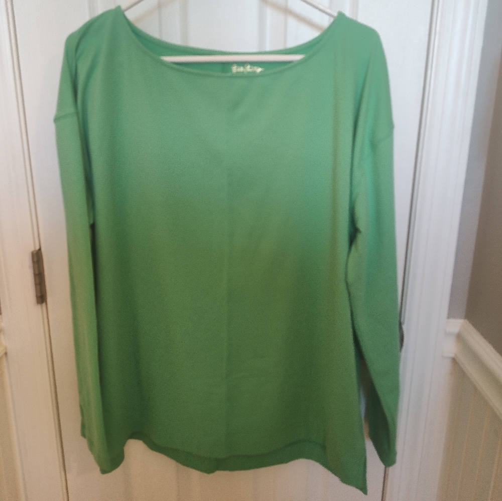 Lilly Pulitzer Karessa Top in Spearmint, size L